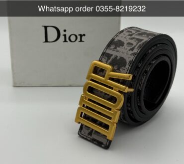 Dior Gold Bold belt