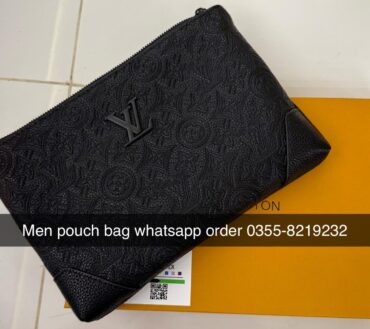 Lv leather Pouch Bag