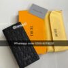 Dior 808C leather long wallet