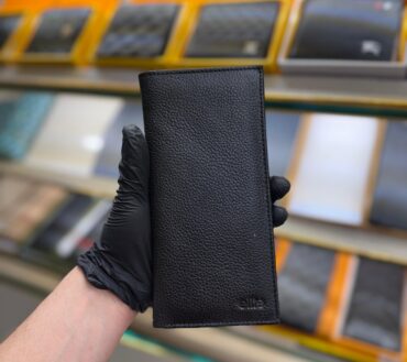 Elite B2 Leather long wallet