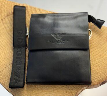 Armani leather A2 side bag