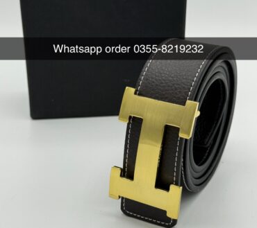 Hermes golden belt