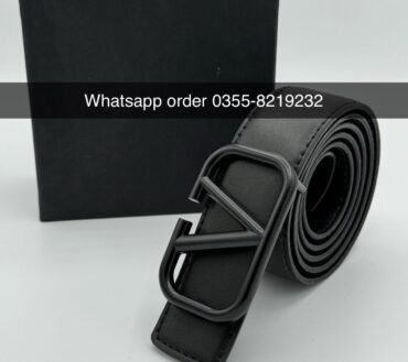 Valentino Black belt