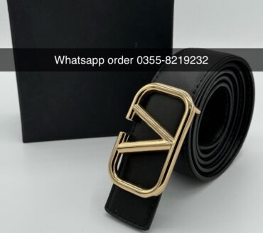 Valentino golden belt