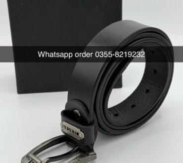 Diesel D-2 leather belt