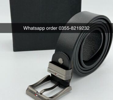 Tommy-3 leather belt