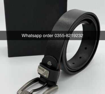 Armani A5 leather belt