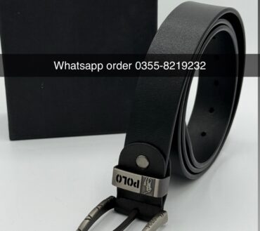Polo P-2 leather belt