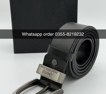 Boss B6 leather belt