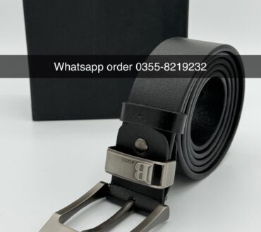 Boss B5 leather belt