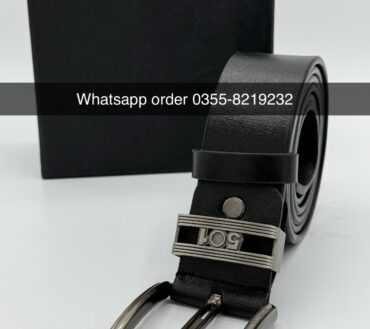 Levis 501 leather belt