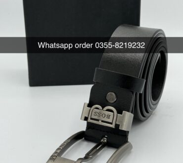 Boss B2 leather belt