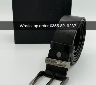 Lacoste leather Belt