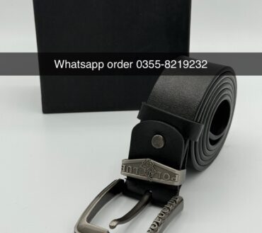 Polo-1 leather belt