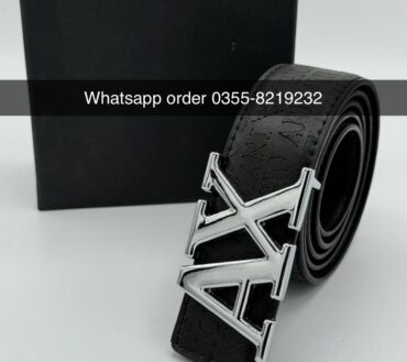 AX Silver belt