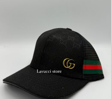 Gucci black net GG4 cap