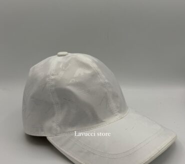 Armani-1 white cap