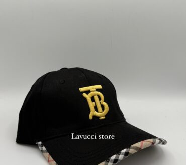 Burberry Black P-1 cap