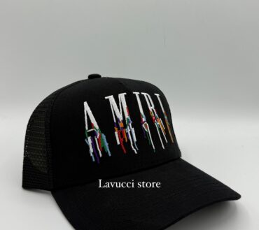 Amiri Black net cap
