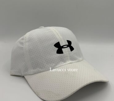 Under armour white cap