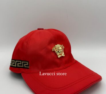 Versace red cap