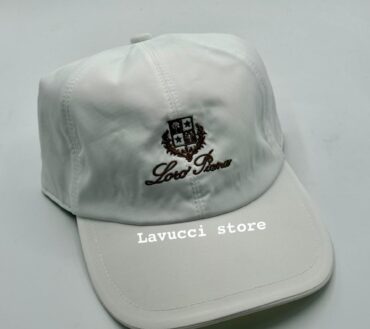 Loro piana white LP-1 cap