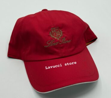 Loro piana red LP-8 cap