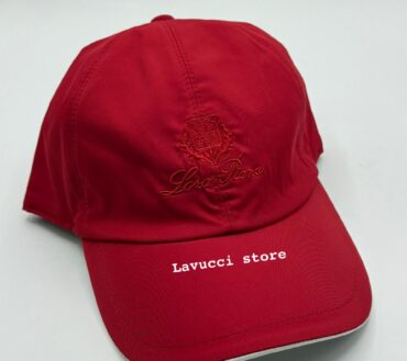 Loro piana red LS-2 cap