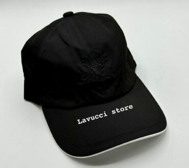 Loro piana black LS-5 cap