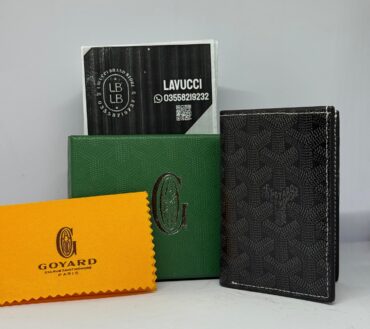 Goyard smart wallet black