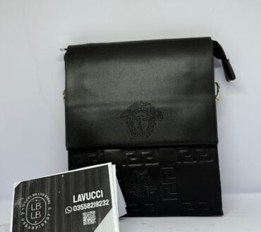 HOME 19 Versace print side bag