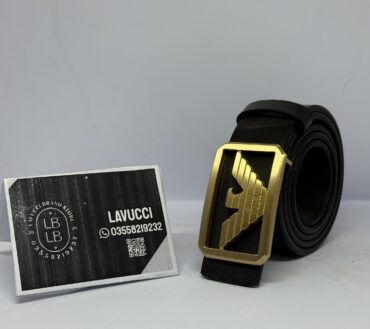 HOME 10 Armani brass leather belt A6