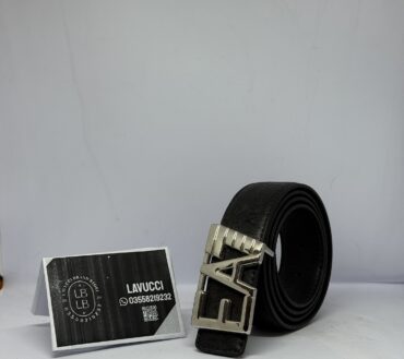Armani EA7 silver belt