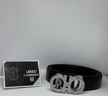 Ferragamo silver belt F2