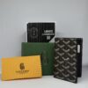 Goyard smart wallet black grey